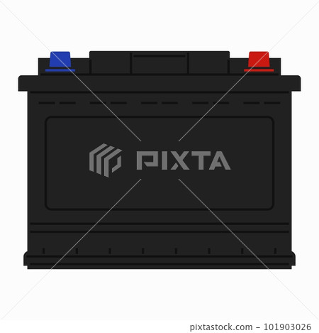 Automotive or car rechargeable battery for motor vehicle 101903026