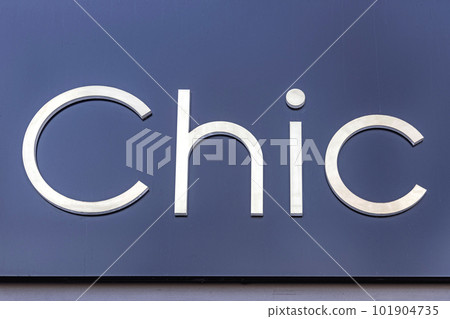 3d Sign Chic 101904735