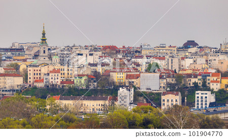Old Belgrade Cityscape 101904770