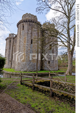 Nunney Castle, Somerset, England - United Kingdom 101907141