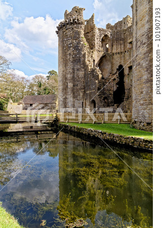 Nunney Castle, Somerset, England - United Kingdom 101907193
