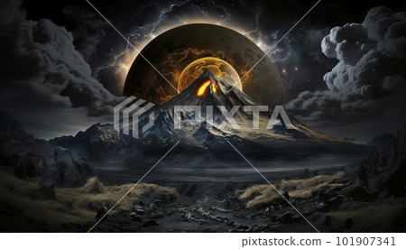 Genesis. In the beginning, God created the heavens and the earth. 101907341