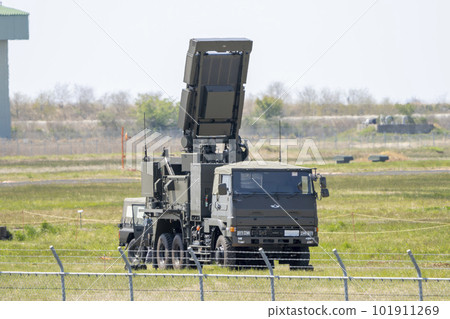 訓練中基地防空地空導彈火控系統（雷達）車 101911269