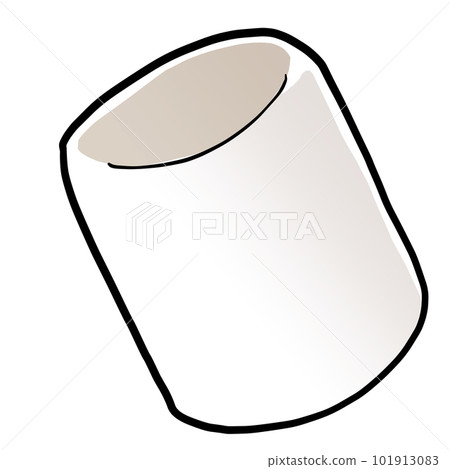 Simple and realistic marshmallow illustration 101913083