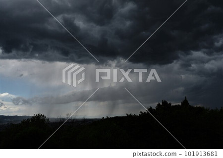 降水雲 降水雲 101913681