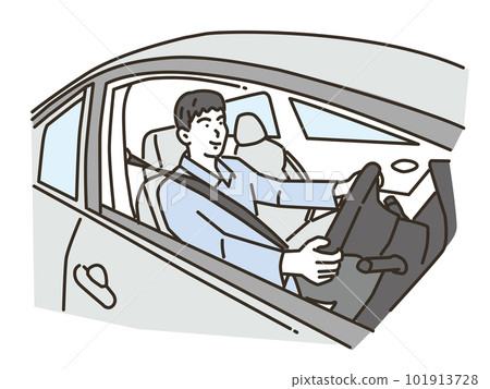 微笑開車的便衣青年 101913728