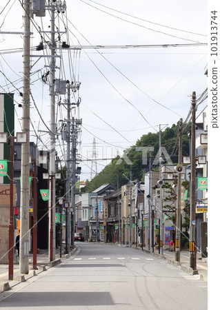 Iwate Ofunato Sakari nostalgic shopping street 101913744