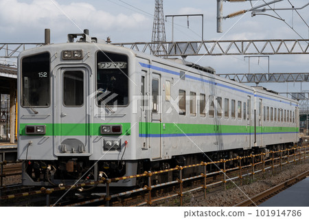 東室蘭站的 JR 北海道木波 143 系列 101914786