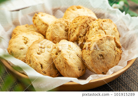 Handmade scones using hot cake mix Handmade scones using hot cake mix 101915289