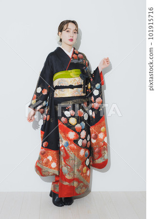 黑色振袖 101915716