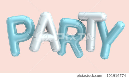 Balloon PARTY phrase 101916774
