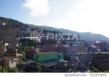 台灣九份山城風光 台灣九份山城風光 101917648