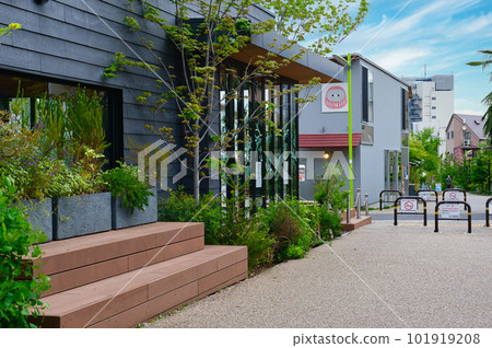 Newly developed area between Shimokitazawa and Setagaya-Daita station, scenery of the bonus track Newly developed area between Shimokitazawa and Setagaya-Daita station, scenery of the bonus track 101919208