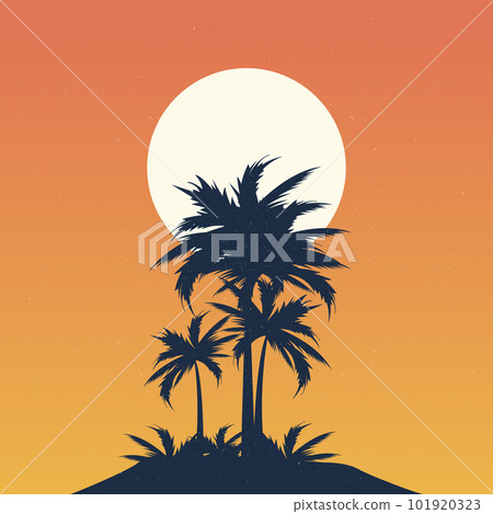 palm, palm tree, beach 101920323