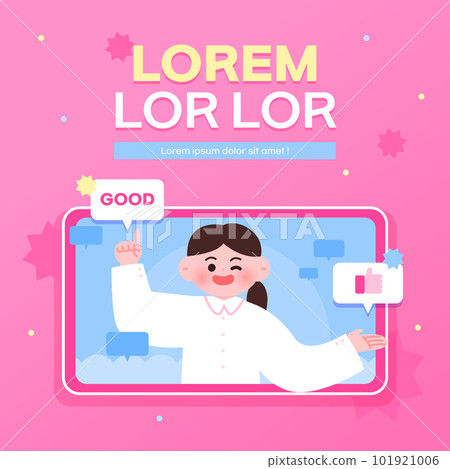 SNS Channel Subscription Event Thumbnail Banner 101921006