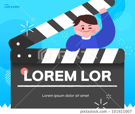 SNS Channel Subscription Event Thumbnail Banner 101921007