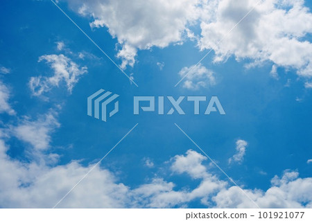 白雲和藍天天空背景素材 白雲和藍天天空背景素材 101921077