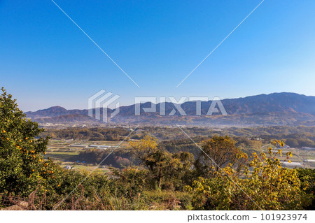 Mountain foot scenery of the Kongo Mountains Mountain foot scenery of the Kongo Mountains 101923974
