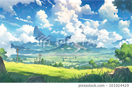 夏天的青山藍天 夏天的青山藍天 101924429