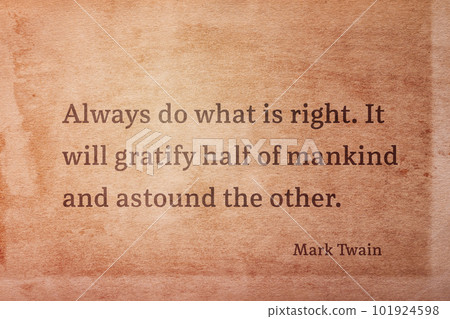 do the right Twain 101924598