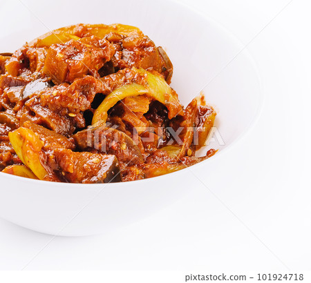 Stewed zucchini with tomatoes and peppers. Stewed zucchini with tomatoes and peppers. 101924718
