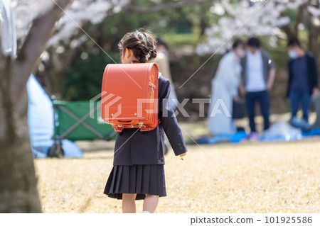 The first school bag The first school bag 101925586