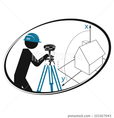 Design for engineering geodetic cadastral construction works 101927043