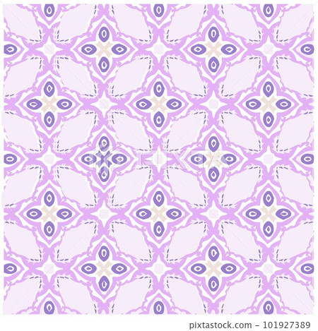 Abstract Purple Mandala or Ikat Wallpaper Pattern Background 101927389