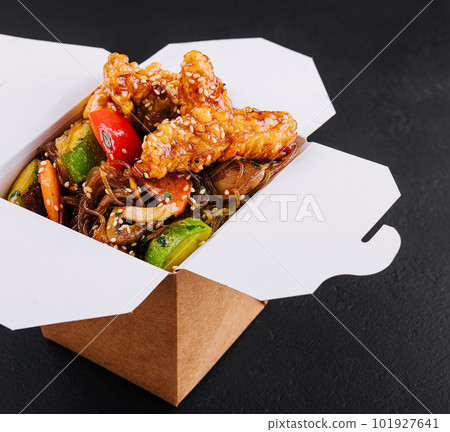 asian chicken in sweet and sour sauce asian chicken in sweet and sour sauce 101927641