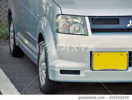 Car image Mitsubishi's first generation eK sports front mask Car image Mitsubishi's first generation eK sports front mask 101928248