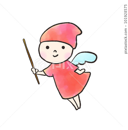 fairy hand drawn illustration 101928575