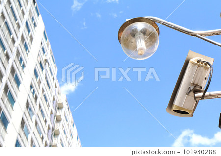 Street lamps on the premises of the housing complex (Korea) Street lamps on the premises of the housing complex (Korea) 101930288