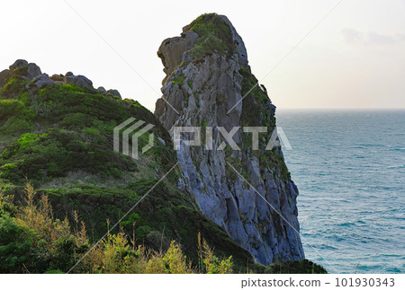 【猿井岩】位於黑崎半島的頂端，壹岐的象徵 101930343