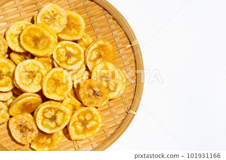 Banana stuffed with tamarind. Fruit snack Banana stuffed with tamarind. Fruit snack 101931166