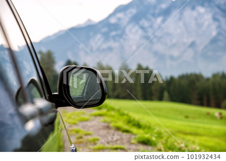 car for traveling with a mountain road car for traveling with a mountain road 101932434