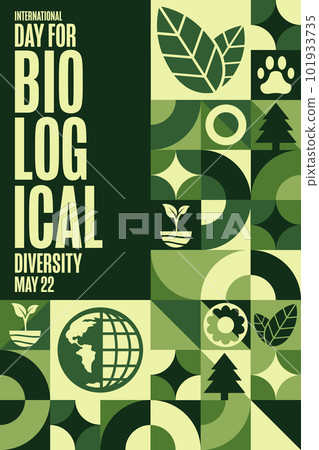 International Day for Biological Diversity. May 22. Holiday concept. Template for background, banner International Day for Biological Diversity. May 22. Holiday concept. Template for background, banner 101933735