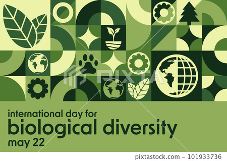 International Day for Biological Diversity. May 22. Holiday concept. Template for background, banner International Day for Biological Diversity. May 22. Holiday concept. Template for background, banner 101933736