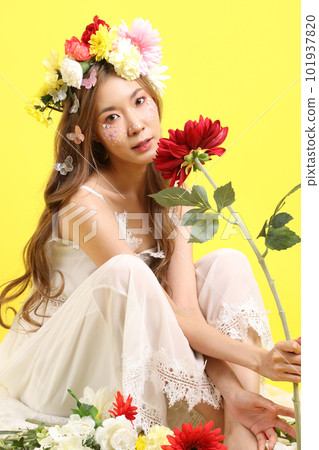 Beautiful Woman Concept 101937820