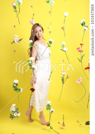 Beautiful Woman Concept 101937869