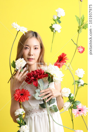 Beautiful Woman Concept Beautiful Woman Concept 101937975