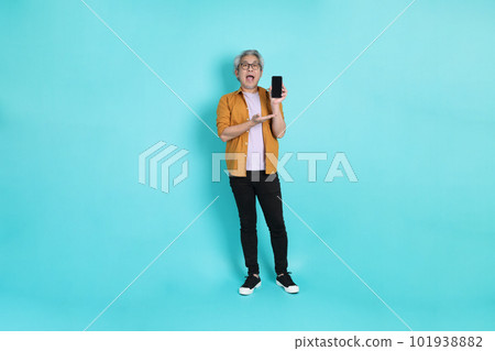 Senior Asian Man 101938882