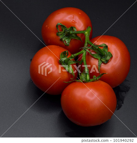 Fresh tasty tomato, all organic tomato, fresh organic red tomato 101940292
