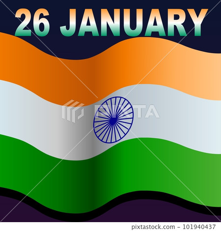 Happy Republic Day - 26 January - India 101940437
