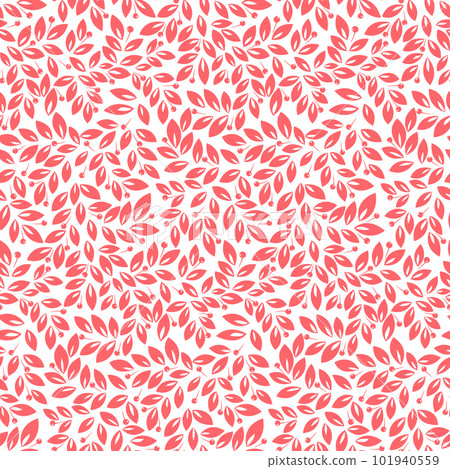 Flower pattern. Seamless white and pink ornament. Graphic vector background. Ornament for fabric, wallpaper, packaging Flower pattern. Seamless white and pink ornament. Graphic vector background. Ornament for fabric, wallpaper, packaging 101940559