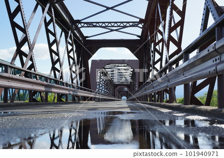雨後的舊伊比川橋 101940971
