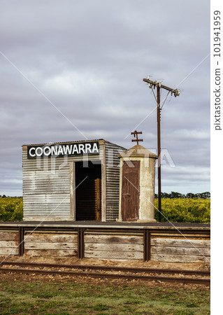 Historic Coonawarra Railway Station in Australia Historic Coonawarra Railway Station in Australia 101941959
