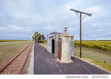 Historic Coonawarra Railway Station in Australia Historic Coonawarra Railway Station in Australia 101941972