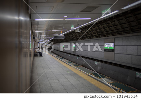 Image of subway Kokkaigijidomae station Image of subway Kokkaigijidomae station 101943514