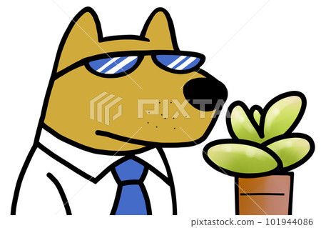 萊曼狗裝飾觀葉植物 101944086