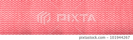 Cleaning Cloth Texture Background, Pink Wipe Rag Pattern, Microfiber Towel Mockup with Copy Space 101944267